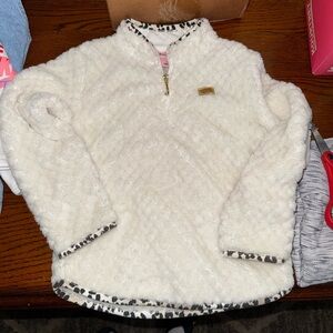 Juicy couture kids fleece leopard